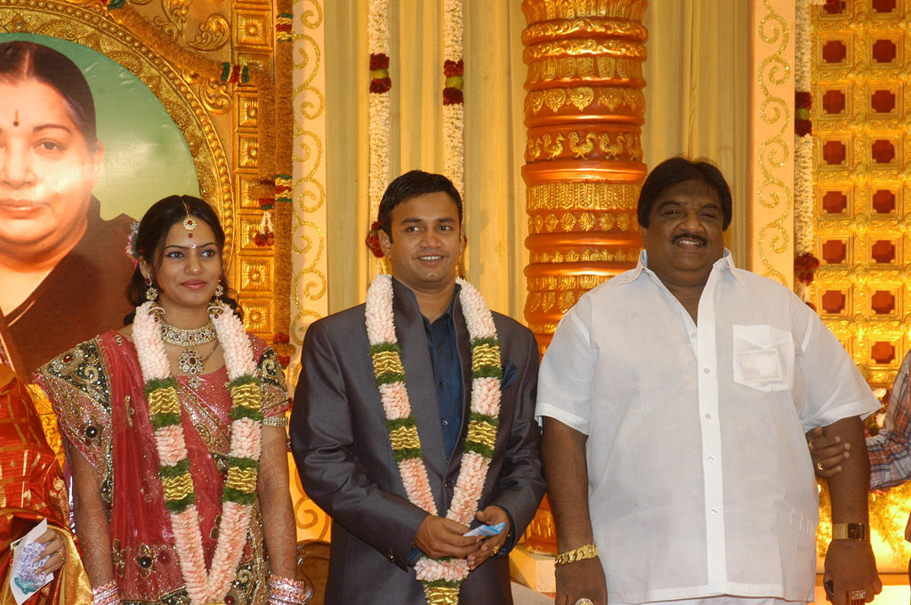 Actor Radharavi son wedding reception stills | Picture 40877